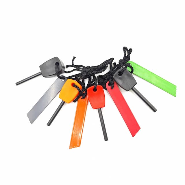 small size camping PSK survival outdoor equipment economical small size mini flint waterproof fire magnesium bar magnesium bar