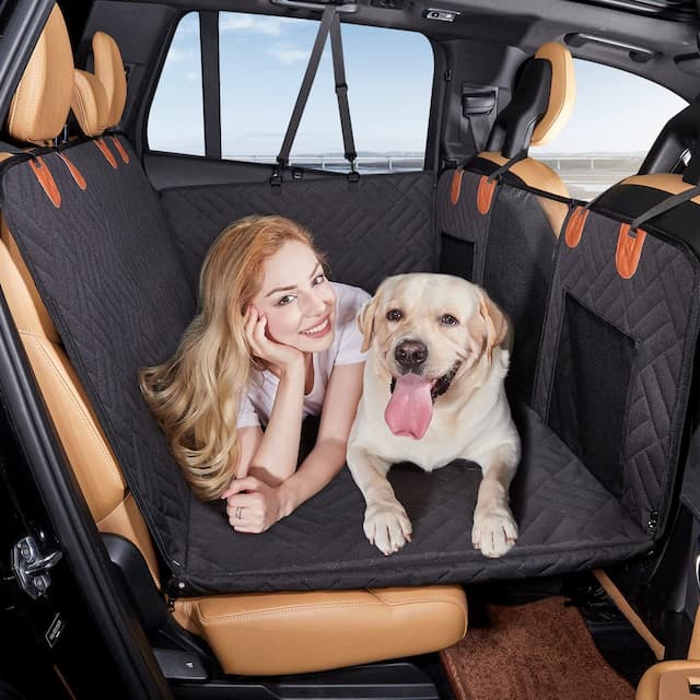 Amazon New Load-bearing Car Pet Cushion Car Seat Cover Travel Dog Hammock Rear Mattress Dog Cushion